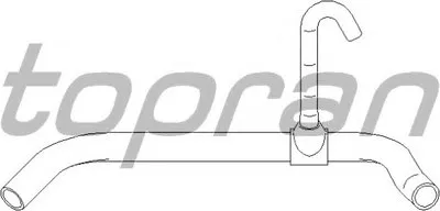 Шланг радиатора TOPRAN купить