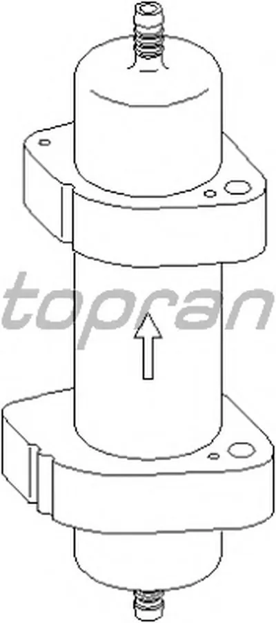 Топливный фильтр TOPRAN купить