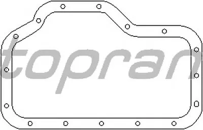 Прокладка, масляный поддон TOPRAN купить