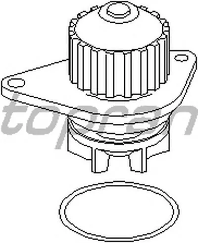 Водяной насос TOPRAN купить