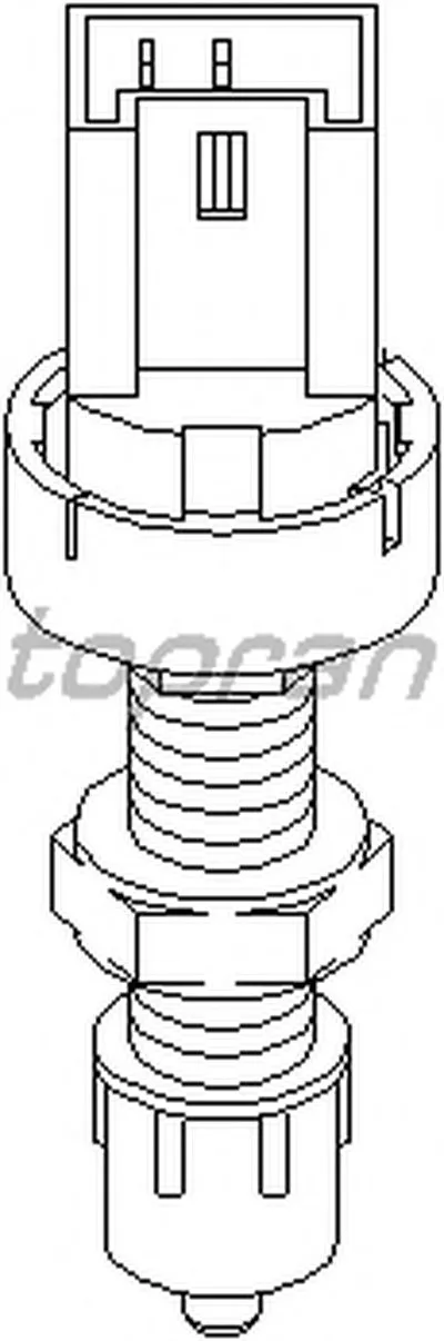 Выключатель фонаря сигнала торможения TOPRAN купить
