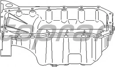 Масляный поддон TOPRAN купить