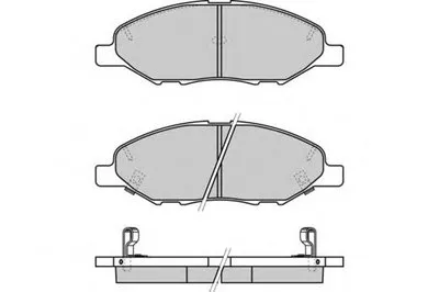 Комплект тормозных колодок, дисковый тормоз E.T.F. купить