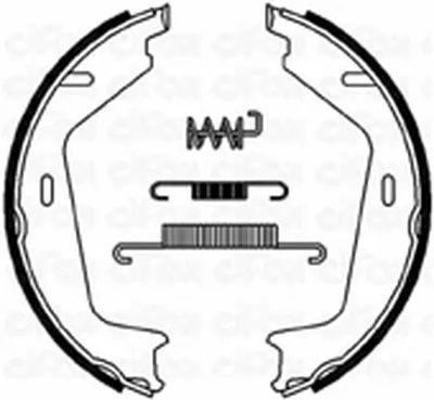 Комплект тормозных колодок, стояночная тормозная система CIFAM купить