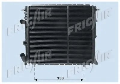 Радиатор, охлаждение двигателя FRIGAIR купить