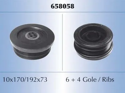 Ременный шкив, коленчатый вал MALÒ купить
