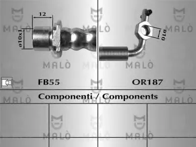 Тормозной шланг MALÒ купить