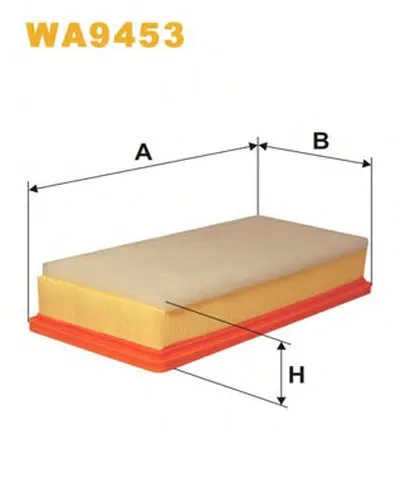 Воздушный фильтр WIX FILTERS купить