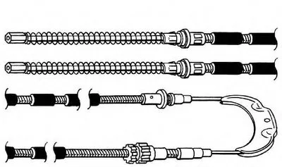 Трос, стояночная тормозная система CEF купить