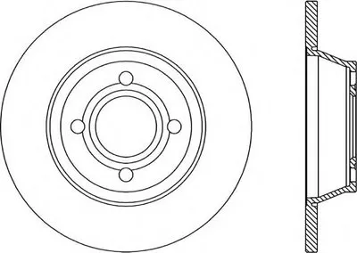 Тормозной диск ADAPTIVE OPEN PARTS купить