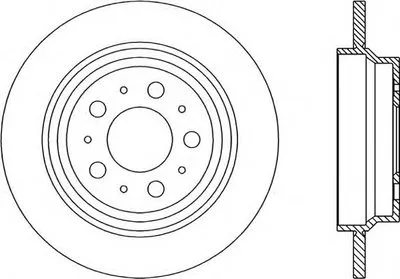 Тормозной диск RADIANCE OPEN PARTS купить
