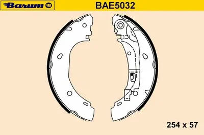 Комплект тормозных колодок BARUM купить