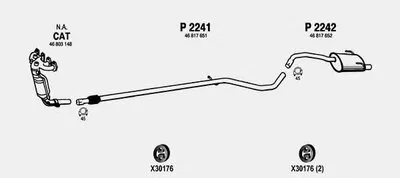 Система выпуска ОГ FENNO купить