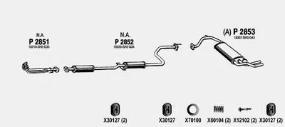 Система выпуска ОГ FENNO купить