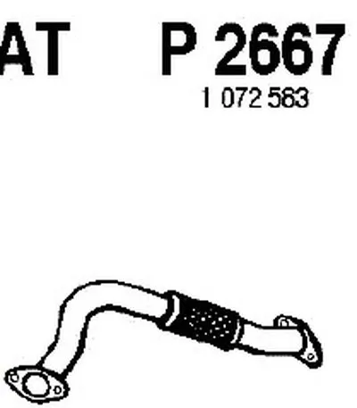 Труба выхлопного газа FENNO купить