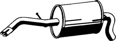 Глушитель выхлопных газов конечный ASMET купить