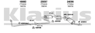 Система выпуска ОГ KLARIUS купить