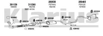 Система выпуска ОГ KLARIUS купить