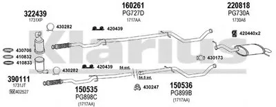 Система выпуска ОГ KLARIUS купить