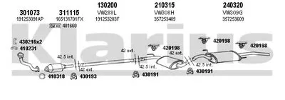 Система выпуска ОГ KLARIUS купить
