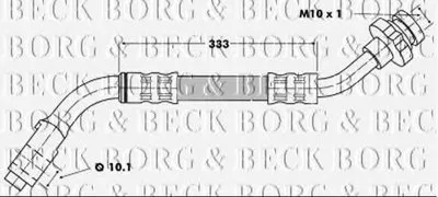 Тормозной шланг BORG & BECK купить