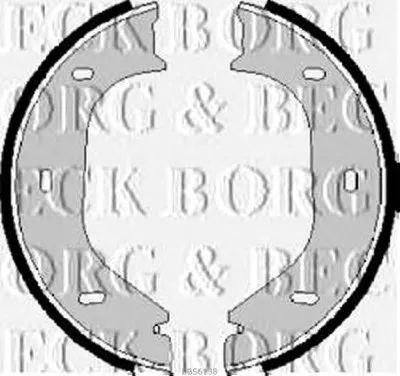 Комплект тормозных колодок BORG & BECK купить