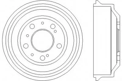 Тормозной барабан HELLA PAGID купить