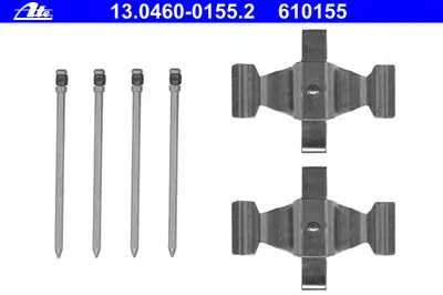 Комплектующие, колодки дискового тормоза ATE купить