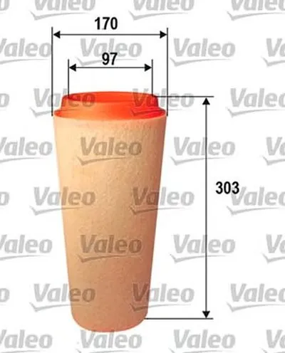 Воздушный фильтр VALEO купить