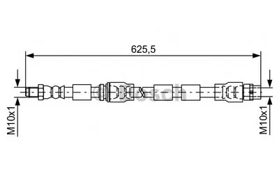 Тормозной шланг BOSCH купить