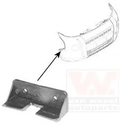 Кронштейн, буфер VAN WEZEL купить