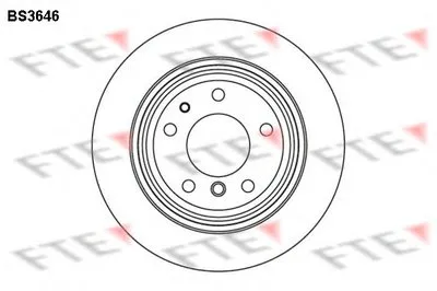 Тормозной диск FTE купить
