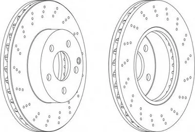 Тормозной диск PREMIER FERODO купить