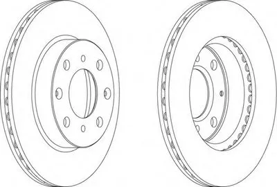 Тормозной диск PREMIER FERODO купить
