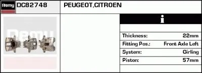Тормозной суппорт Remanufactured REMY (Multiline) DELCO REMY купить