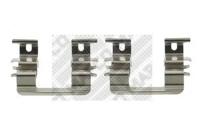 Комплектующие, колодки дискового тормоза MAPCO купить