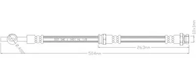 Тормозной шланг REMKAFLEX купить