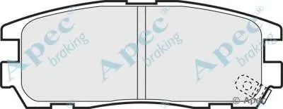 Комплект тормозных колодок, дисковый тормоз APEC braking купить