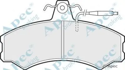 Комплект тормозных колодок, дисковый тормоз APEC braking купить