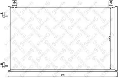 Конденсатор, кондиционер STELLOX купить