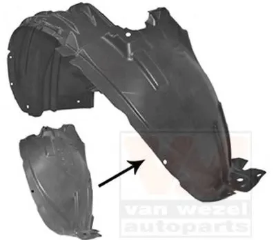 Обшивка, колесная ниша VAN WEZEL купить