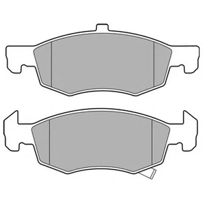 Комплект тормозных колодок, дисковый тормоз DELPHI купить