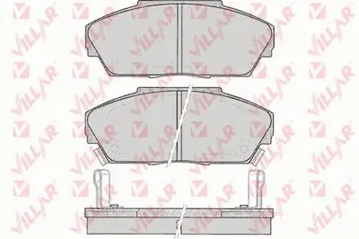 Комплект тормозных колодок, дисковый тормоз VILLAR купить