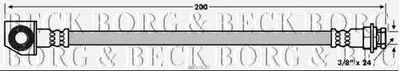 Тормозной шланг BORG & BECK купить