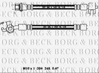 Тормозной шланг BORG & BECK купить