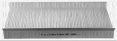 Фильтр, воздух во внутренном пространстве BORG & BECK купить