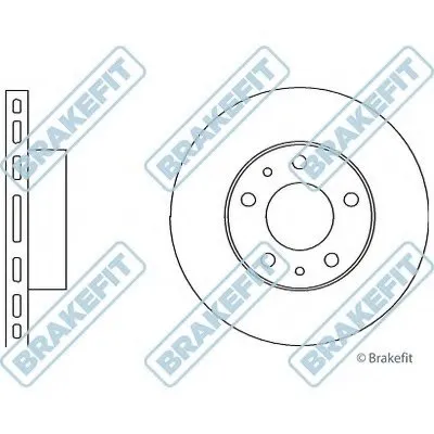 Тормозной диск Brake Fit APEC braking купить
