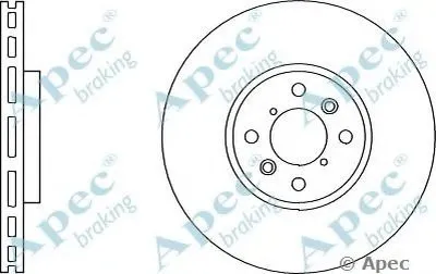 Тормозной диск APEC braking купить