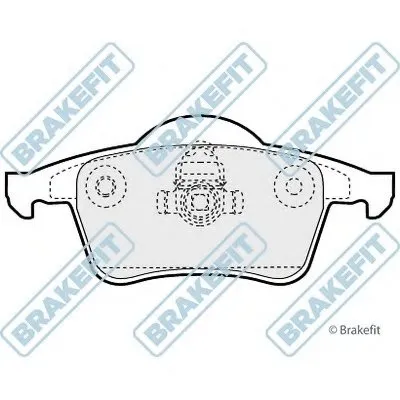 Комплект тормозных колодок, дисковый тормоз Brake Fit APEC braking купить