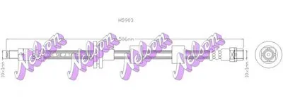 Тормозной шланг BROVEX-NELSON купить